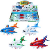 Opakowanie Samolot metalowy światło i dźwięk MIX