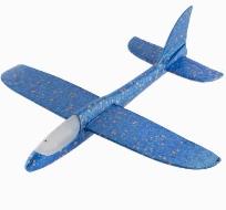 Opakowanie Samolot piankowy ze światłem niebieski