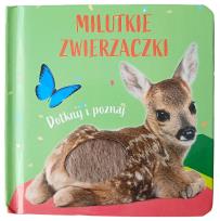 Okładka książki Sarenka. Milutkie zwierzaczki. Dotknij i poznaj