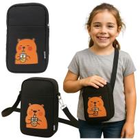 Opakowanie Saszetka na ramię Kapibara czarna 20x14,5cm