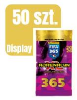Opakowanie Saszetka z kartami Fifa 365 Adrenalyn XL (50szt)