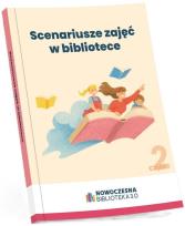 Okładka książki Scenariusze zajęć w bibliotece cz. 2