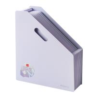 Opakowanie Segregator A4 Macaron wolnostojący harmonijkowy fioletowy