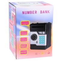 Opakowanie Sejf elektroniczny bankomat na PIN złot