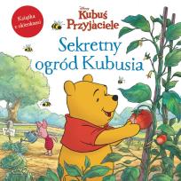 Okładka książki Sekretny ogród Kubusia. Książka z okienkami. Disney Kubuś i Przyjaciele