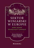 Okładka książki Sektor winiarski w Europie wobec wyzwań klimatycznych i rynkowych
