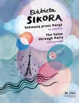 Okładka książki Sekwaną przez Paryż nuty na saksofon