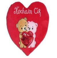 Opakowanie Serce Kocham Cię - Misie 25cm