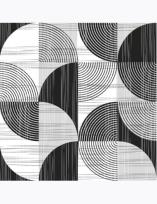 Opakowanie Serwetki DAISY Lunch SD 330x330 Geometria czarno białe 044502