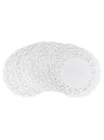 Opakowanie Serwetki dekoracyjne białe FSC śr. 30cm 12szt