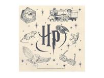 Opakowanie Serwetki Harry Potter beżowe 33x33cm 20szt