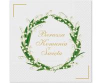 Opakowanie Serwetki Komunia 33x33cm 20szt