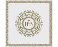 Opakowanie Serwetki Komunia IHS złoty 33x33cm 20szt
