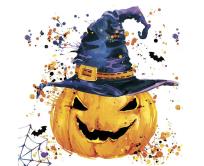 Opakowanie Serwetki pap. Creepy Pumpkin with Splashes 33x33cm