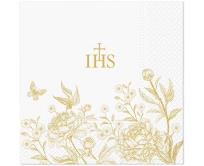 Opakowanie Serwetki papierowe Komuinia Ptaki i peonie 33x33cm