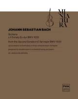 Okładka książki Siciliana z II Sonaty Es-dur BWV 1031