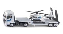 Opakowanie Siku - Ciężarówka MAN z helikopterem policyjnym