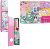 Opakowanie Silikonowa mata z łamigłowkami i grami Tęczowe...