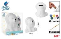 Opakowanie Skarbonka ceramiczna do malowania lew