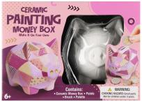 Opakowanie Skarbonka do kolorowania - świnka