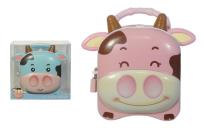 Opakowanie Skarbonka z kłódką i uchwytem krówka MIX