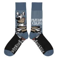 Opakowanie Skarpetki Pożeram książki rozm. 42/46