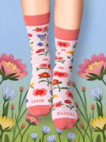 Opakowanie Skarpety ŁADNE KWIATKI 39-42