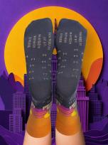 Opakowanie skarpety/ PAŁAC KULTURY I NAUKI / wersja pomarańczowa /41-46