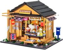 Opakowanie Składany Drewniany Model LED Corner Grocery Store