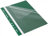 Opakowanie Skoroszyt Budget PP A4 z perf. Evo zielony (25szt)