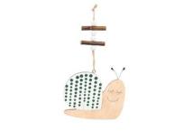 Opakowanie Ślimak zawieszka drewniana 10cm