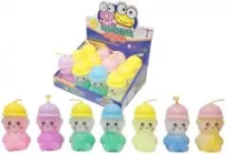 Opakowanie Slime kolorowy w butelce w kształcie misia MIX
