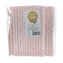 Opakowanie Słomki papierowe jumbo 10mm czerwone 144szt