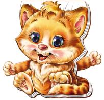 Okładka książki Śmieszne łapki. Kotek w.ukraińska