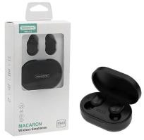 Okładka książki SOMOSTEL SŁUCHAWKI DOUSZNE BLUETOOTH HI FIDELITY SOUND+POWER BANK 260MAH J18 CZARNE