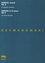 Okładka książki Sonata d-moll op. 9 na skrzypce i fortepian