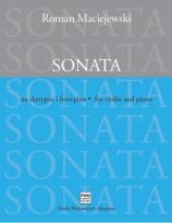 Okładka książki Sonata na skrzypce i fortepian