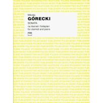 Okładka książki Sonata op. 3 na klarnet i fortepian