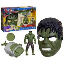 Opakowanie Spider-Man Zestaw Hulk maska + pięść + figurka