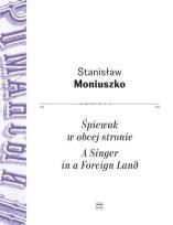 Okładka książki Śpiewak w obcej stronie. Wybór pieśni w...