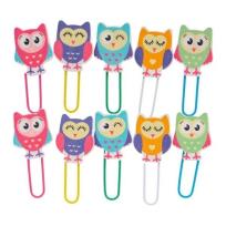 Opakowanie Spinacze 10szt Sowa