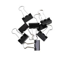 Opakowanie Spinacze biurowe czarne 19mm 8szt