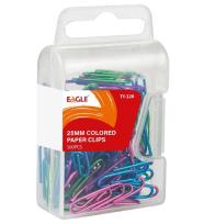 Opakowanie Spinacze kolorowe TY-120 100szt EAGLE