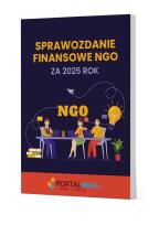 Okładka książki Sprawozdanie finansowe NGO za 2025 rok