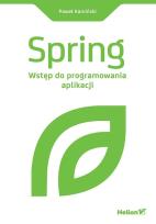 Okładka książki Spring. Wstęp do programowania aplikacji