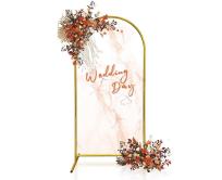 Opakowanie Stelaż z żelaza z łukiem, złoty, 100x200cm