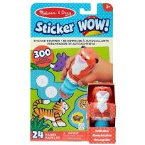 Opakowanie Stempel z naklejkami Tygrysek + książeczka Mellisa&Doug