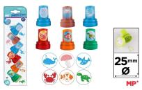 Opakowanie Stempelki dla dzieci morskie zwierzęta 6szt