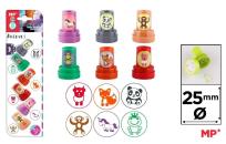 Opakowanie Stempelki dla dzieci zwierzaki 6szt