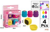 Opakowanie Stempelki EMOJI 4szt